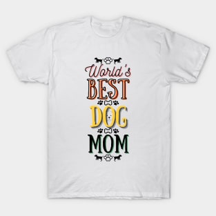 World's Best Dog Mom T-Shirt